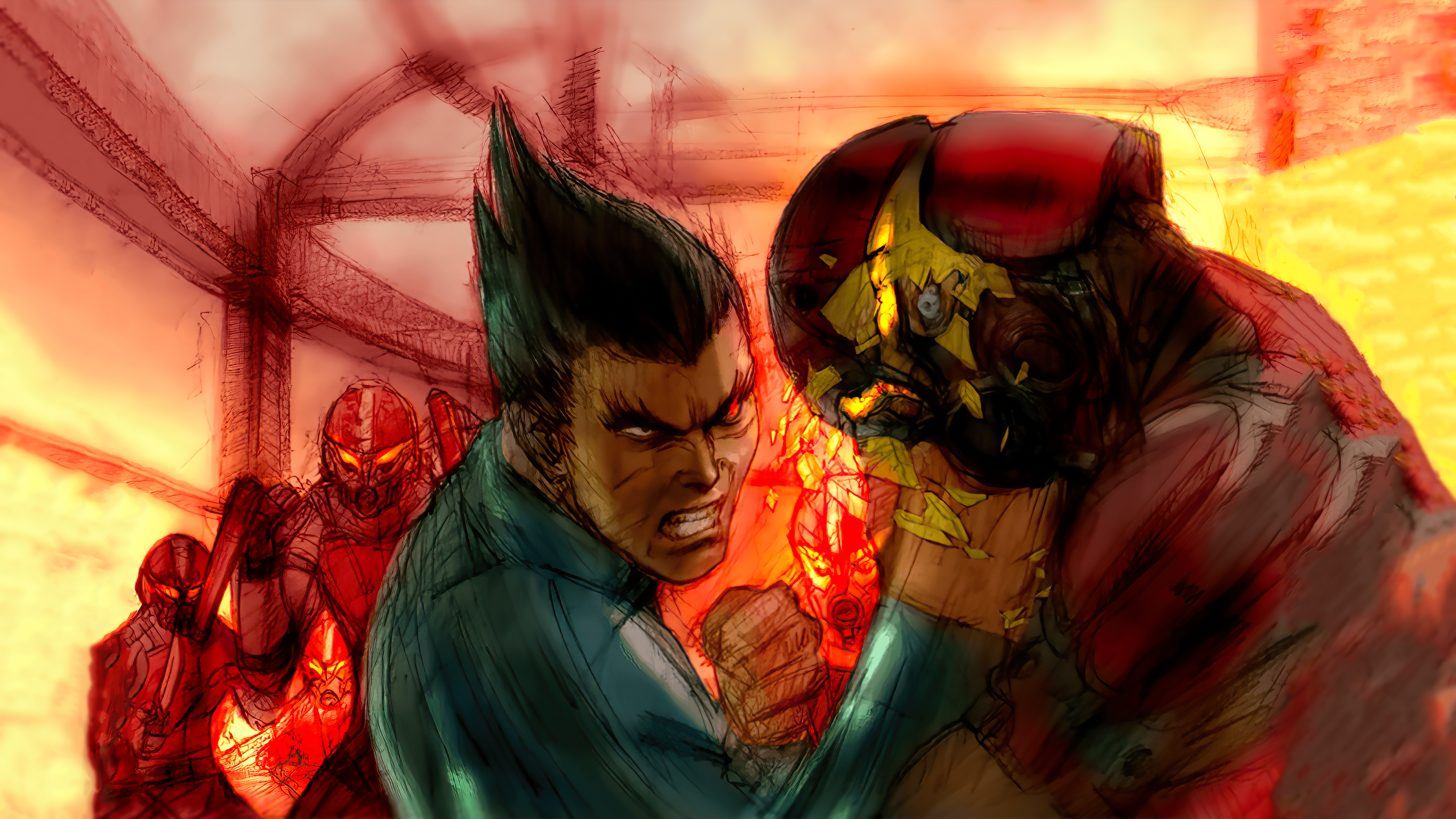 Tekken 4 Panels by SL7182 on DeviantArt