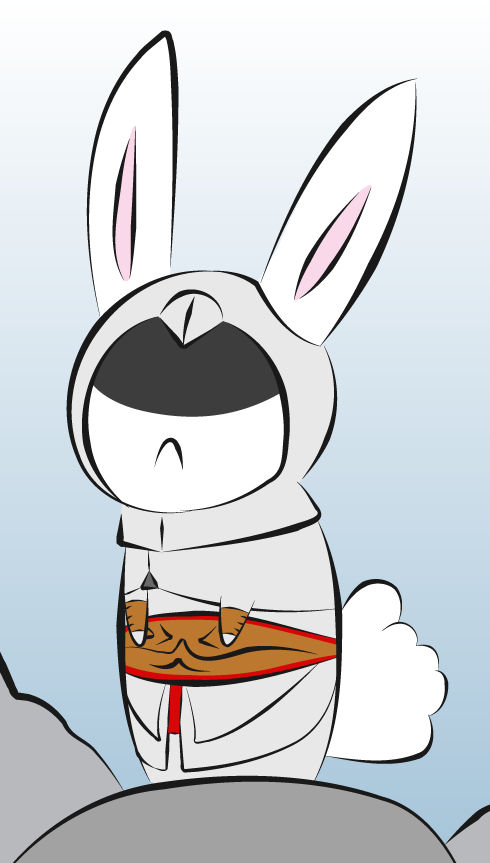 Assassin Bunny by kapailuj on DeviantArt