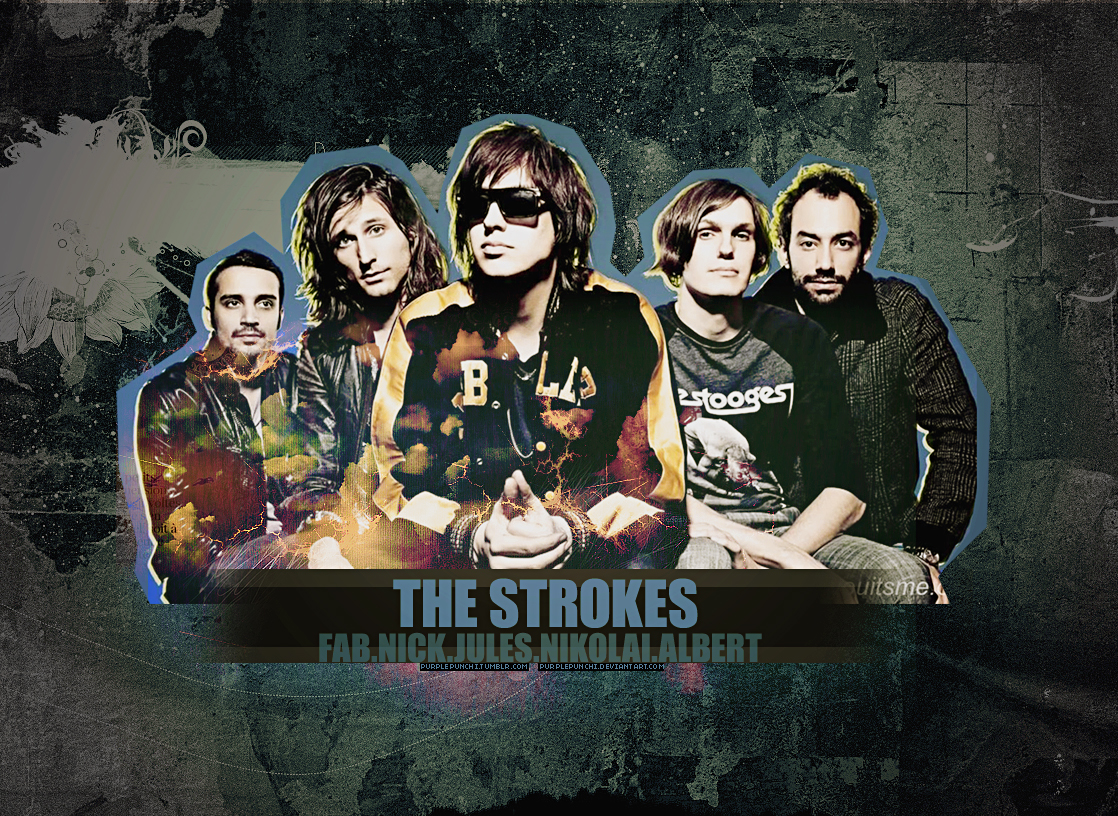 THE STROKES WALLPAPER::