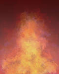 Flame/Cloud Shape Texture Stock 2