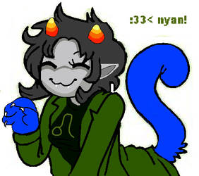 my digital nyan nepeta