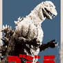 Godzilla (1954) pop poster dvd cover