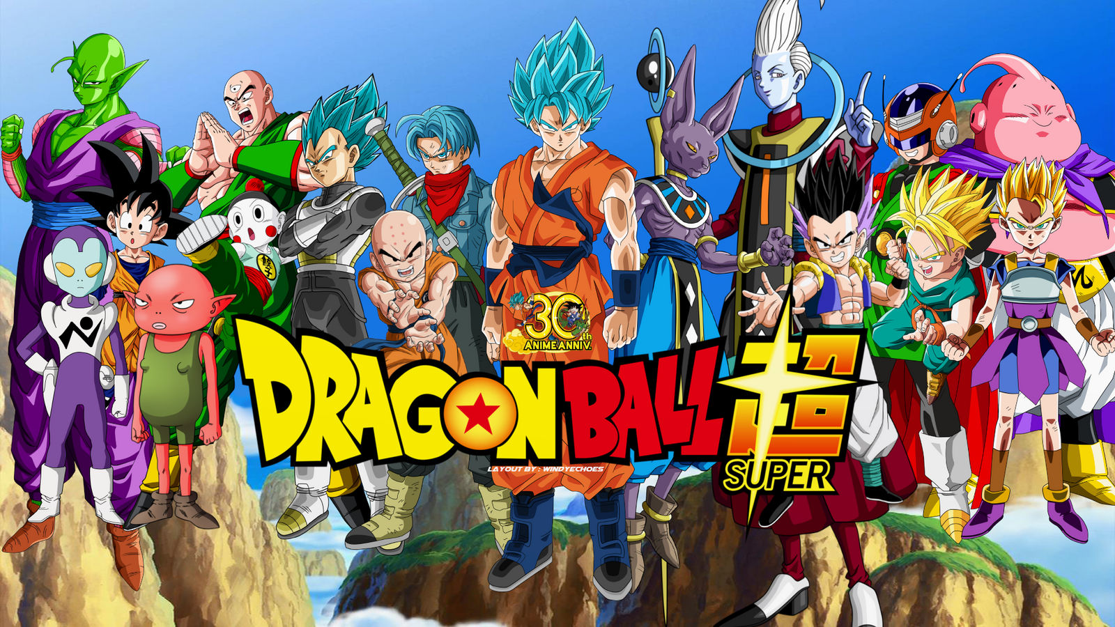 Dragon Ball Super Wallpaper - Goku's Evolution by WindyEchoes on DeviantArt