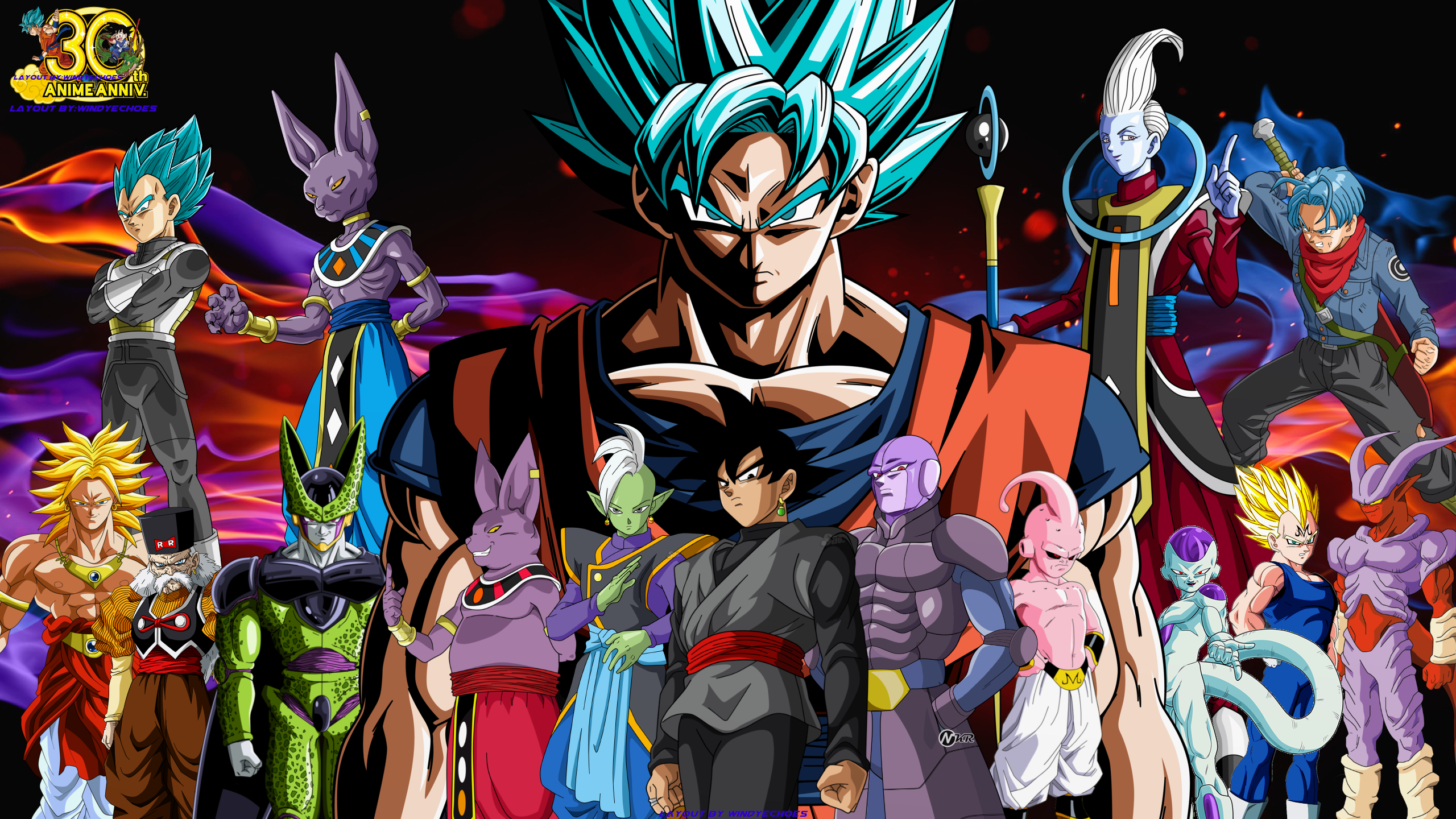 Dragon Ball Super - Villains Wallpaper v1 by WindyEchoes on DeviantArt