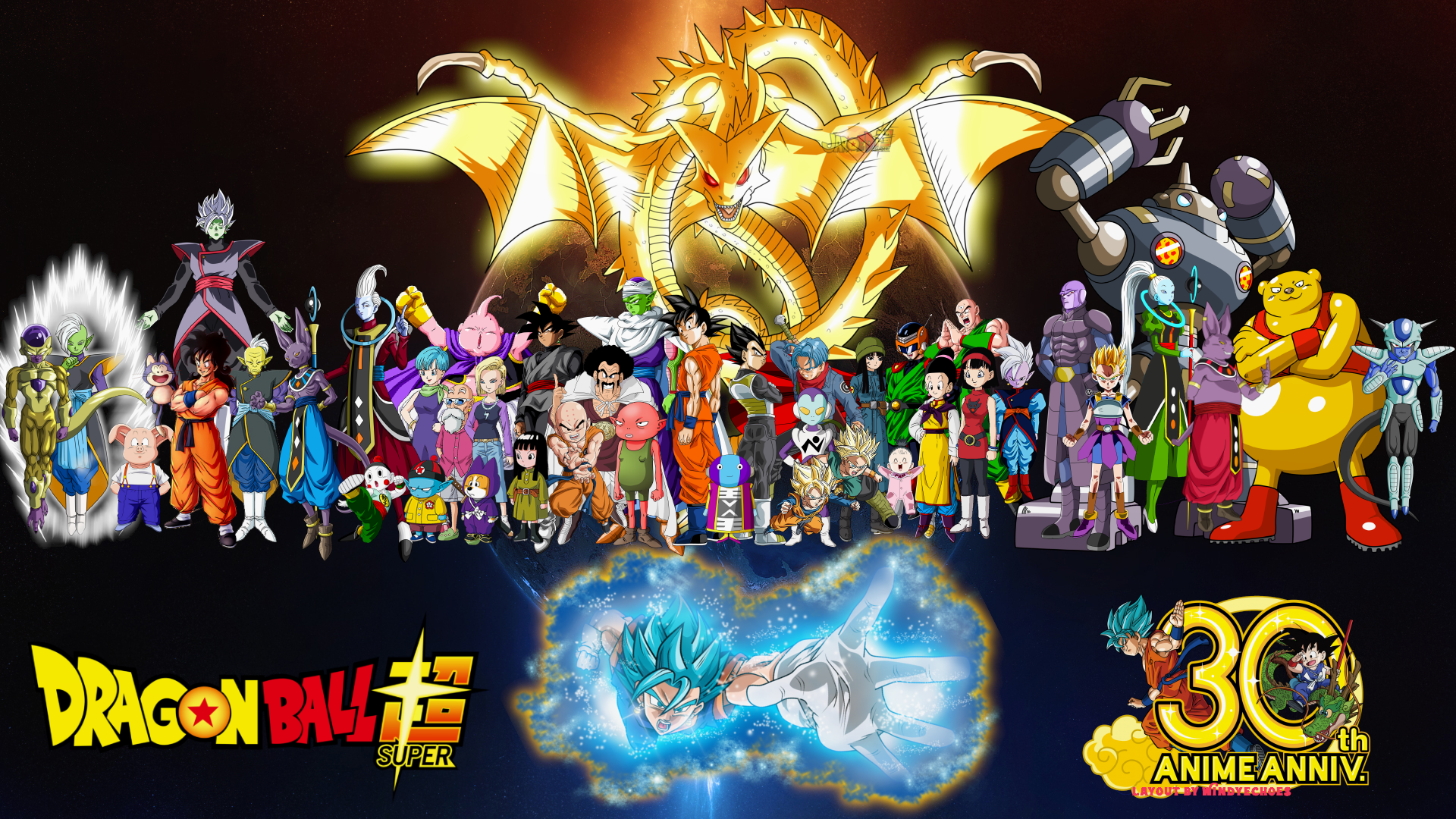 All Saiyans Of Dragon Ball Super by WindyEchoes on DeviantArt