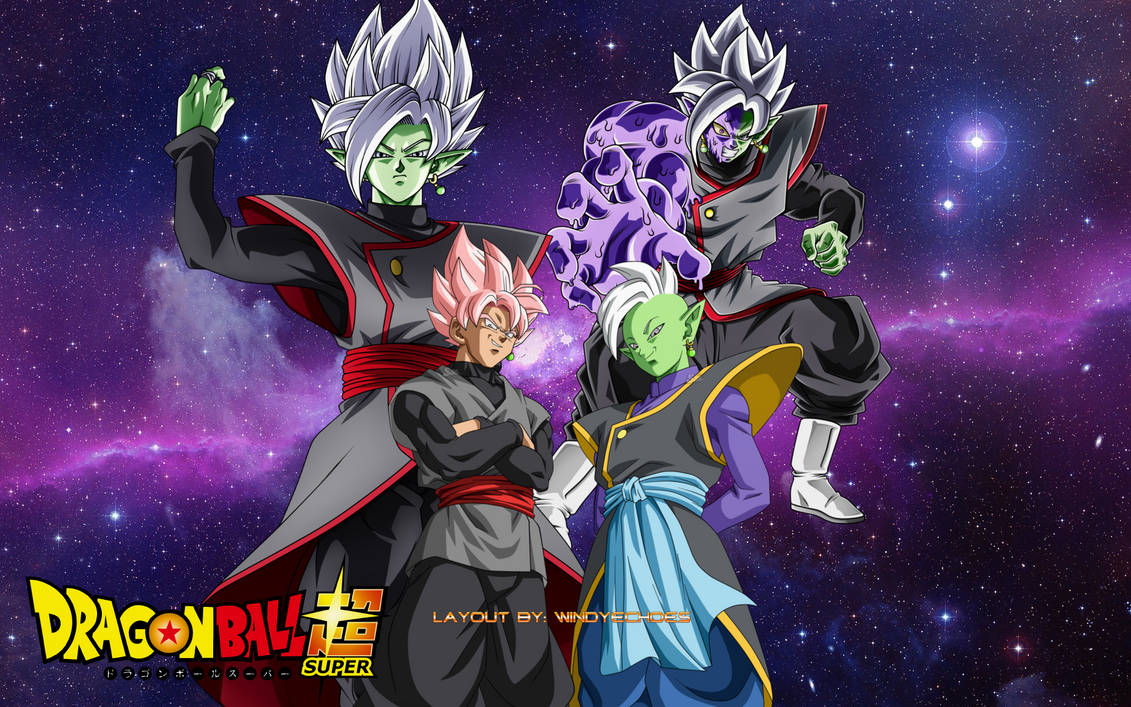 Goku Black And Zamasu Future Evolution Wallpaper By Windyechoes On