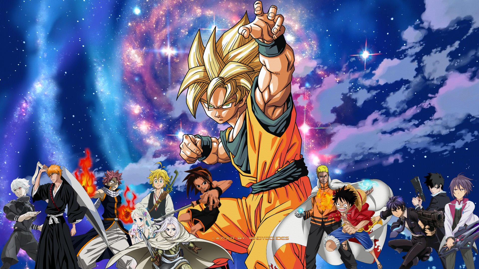 Dragon Ball Z And Super Wallpaper #1 by WindyEchoes on DeviantArt