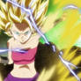 Caulifla Female Super Saiyan 2 - Dragon Ball Super