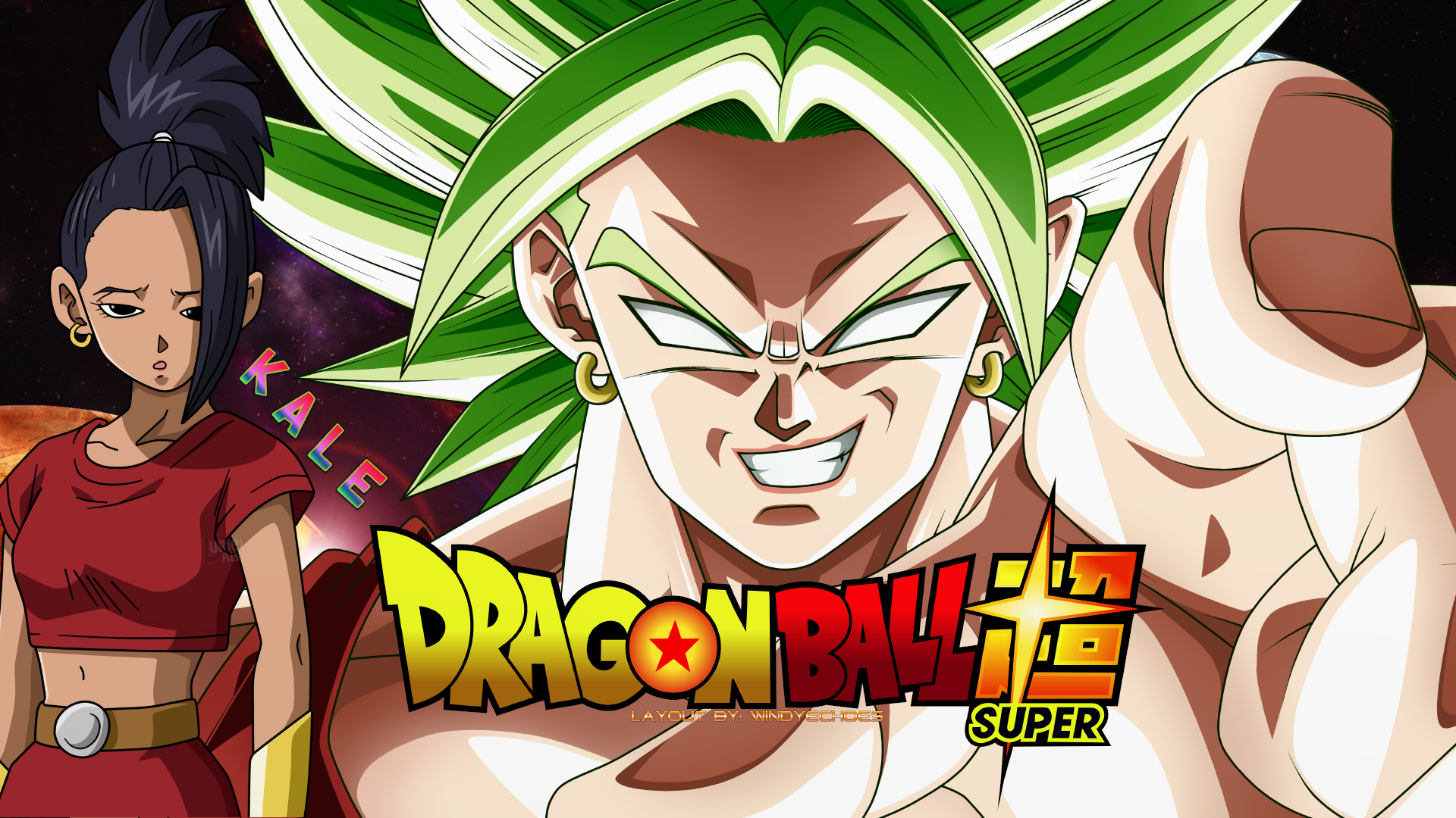 Legendary Super Saiyan Kale by Rings1234 -- Fur Affinity [dot] net