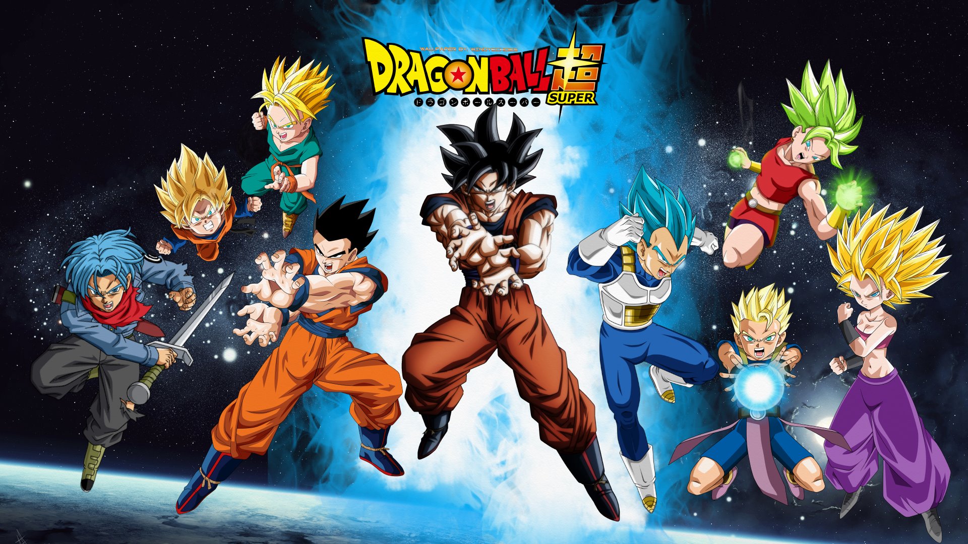 Dragon Ball Z And Dragon Ball Super Wallpaper by WindyEchoes on