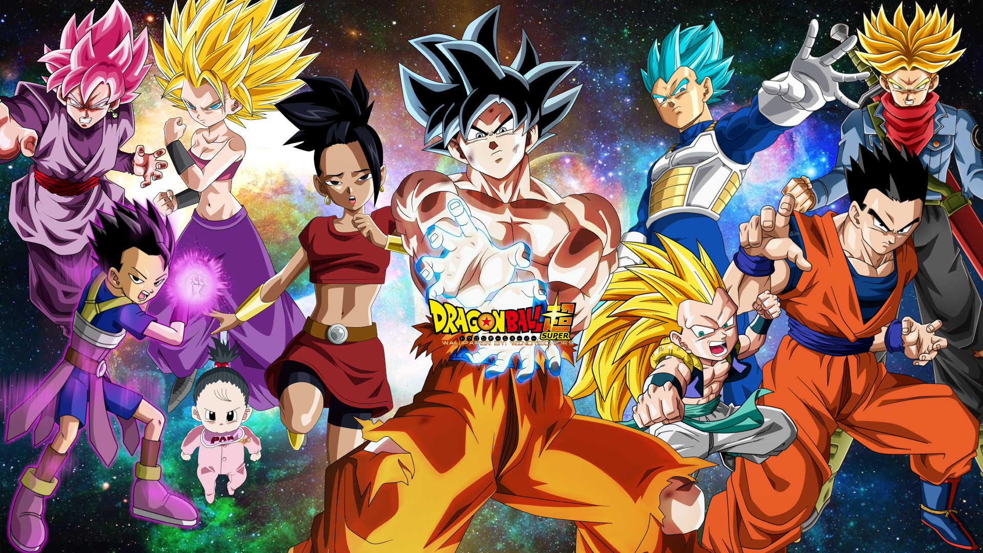 dragon ball z all super saiyans together