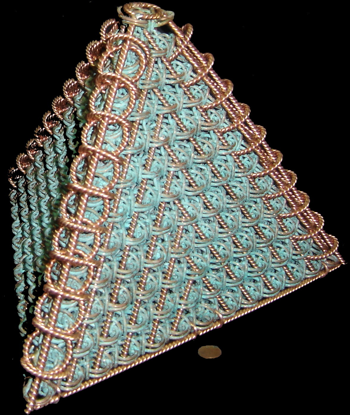 Patina Pyramid Side View