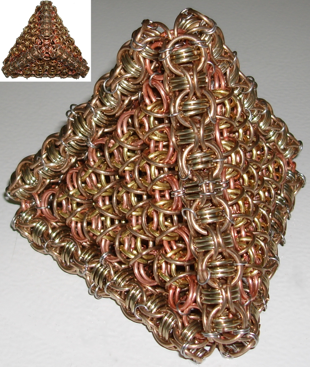 NickleSilver Bronze Pyramid