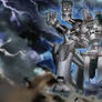 Ancient Gear Megaton Golem Extended Art Playmat