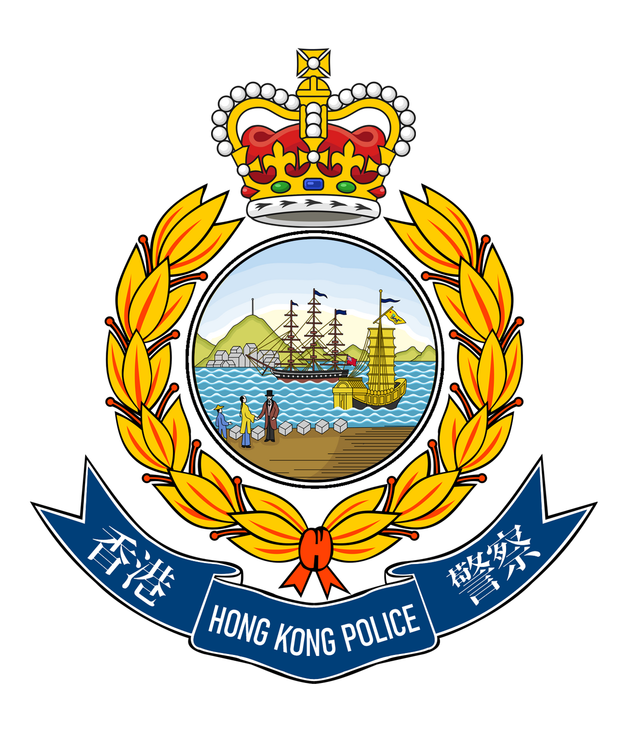 AU Hong Kong - Police logo by DerZugliebhaber on DeviantArt