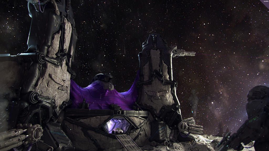 Moon Base by Looprix on DeviantArt