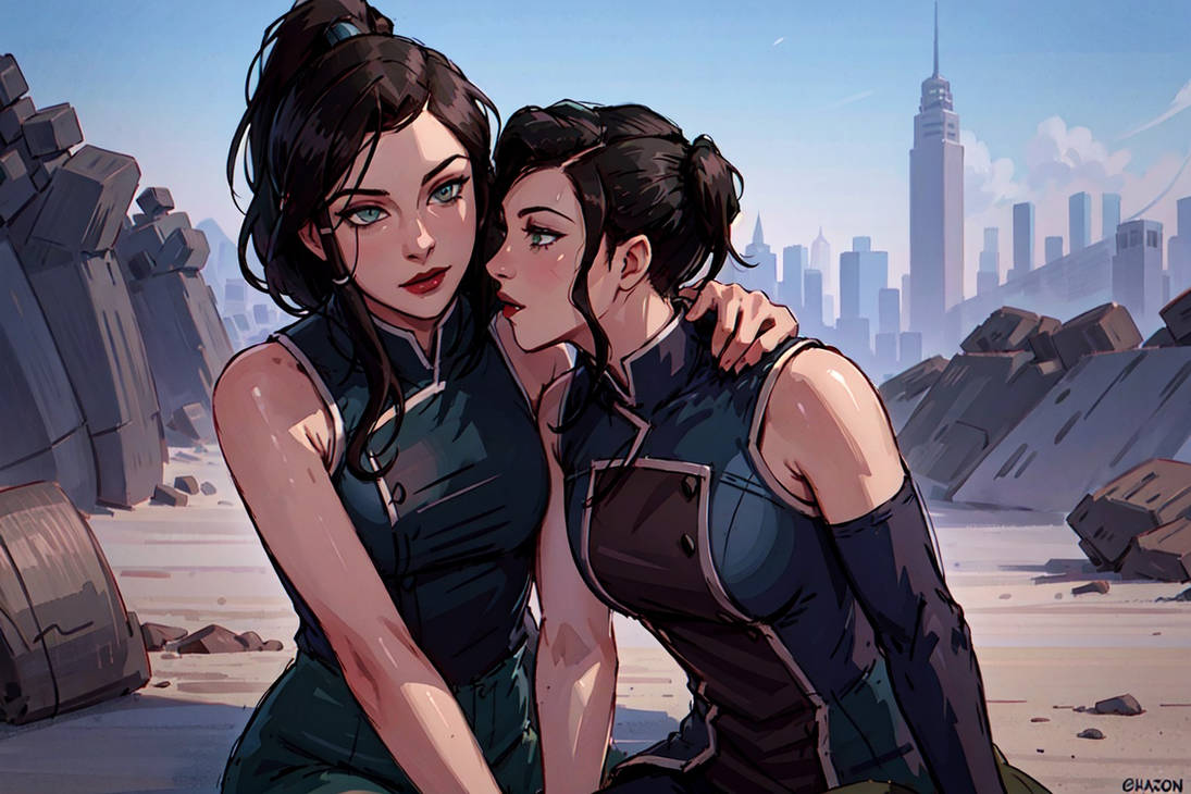 Korra Asami By Thekobs On DeviantArt korra-asami-by-thekobs-on-deviantart