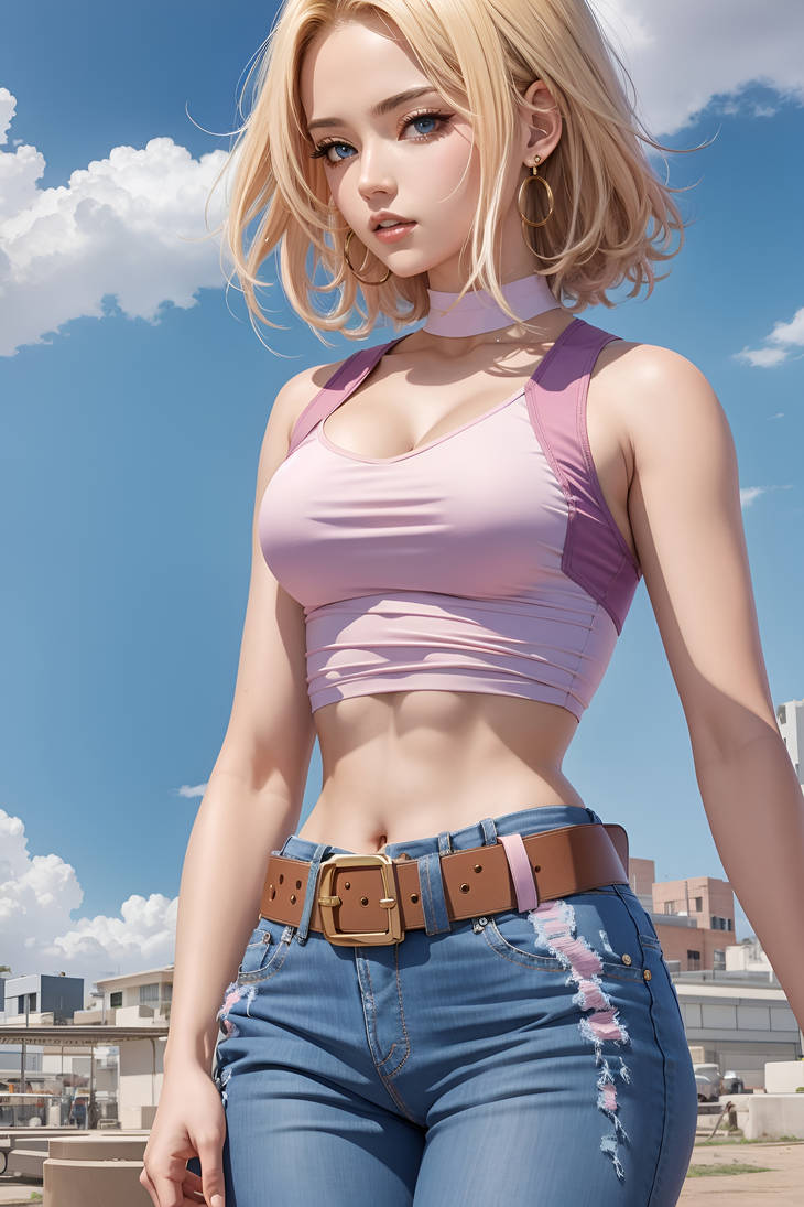 Android 18 R32 Android 18 by Thekobs on DeviantArt
