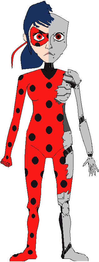 Mecha-Ladybug - Battle Damaged by WILLIAM-1998 on DeviantArt