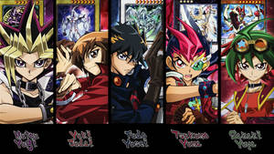 Yu-Gi-Oh! - Main Protagonists Wallpaper V2