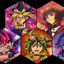 Yu-Gi-Oh! - Main Protagonists Wallpaper V3