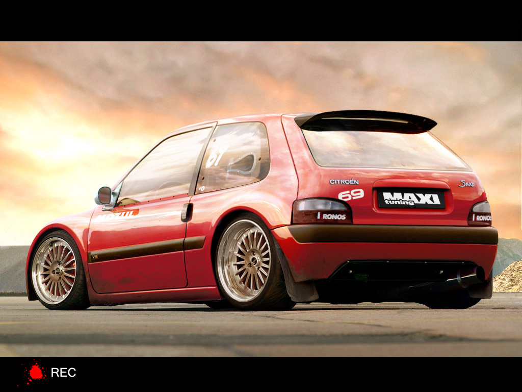 Citroen Saxo by RecDesign on DeviantArt