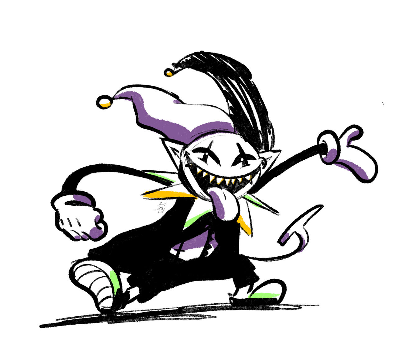Jevil by GAMERB0Y0 on DeviantArt