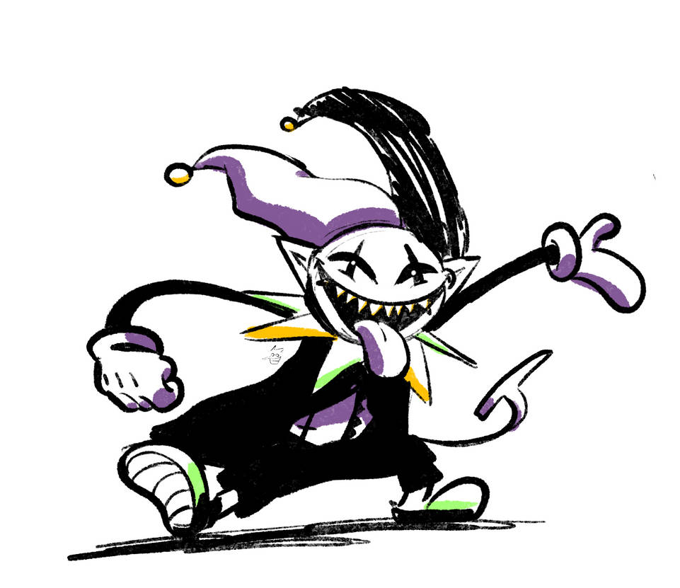 Jevil by GAMERB0Y0 on DeviantArt