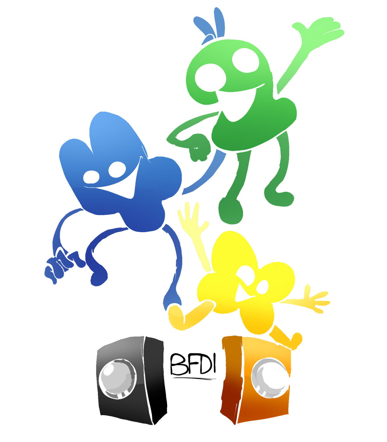 BFDI by GAMERB0Y0 on DeviantArt
