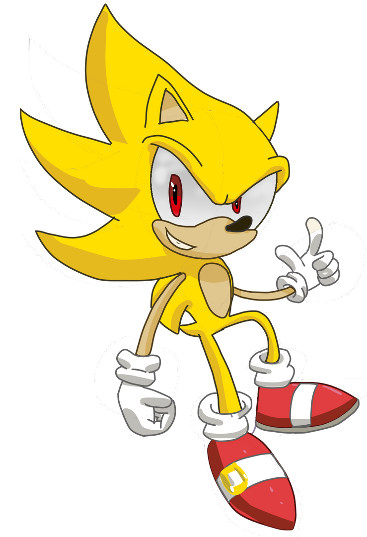 Yellow Sonic Power up. by DOL-GSOE on DeviantArt