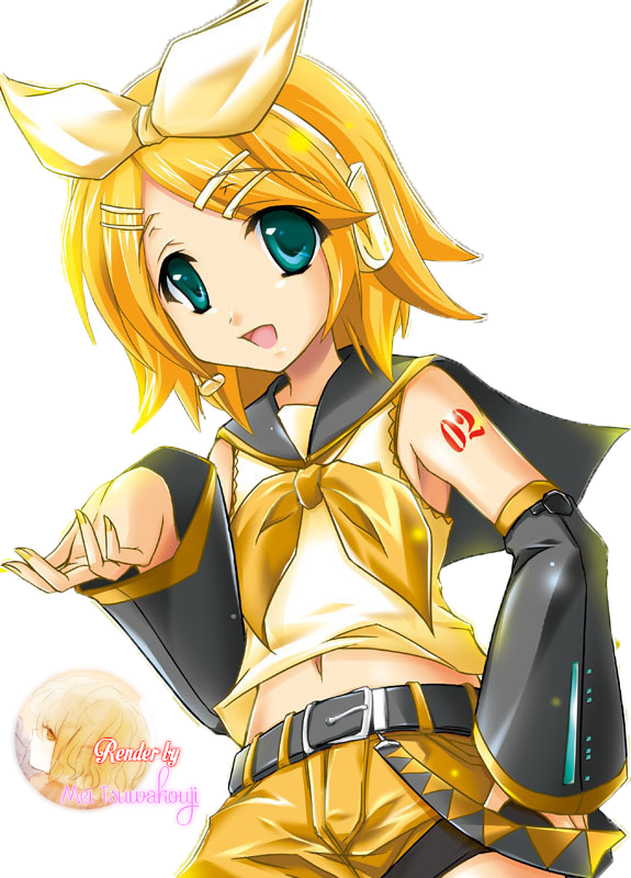 Rin Kagamine Render #1 by MeiTsuwakouji on DeviantArt