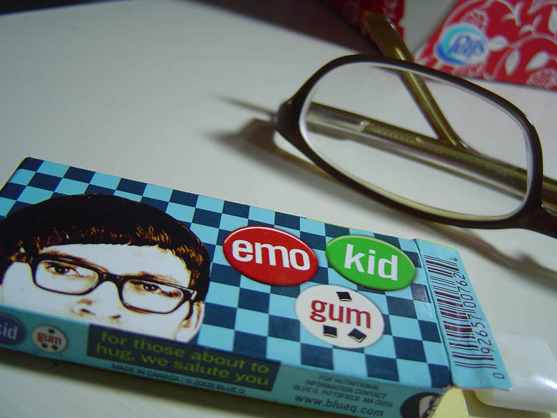 Emo kid gum