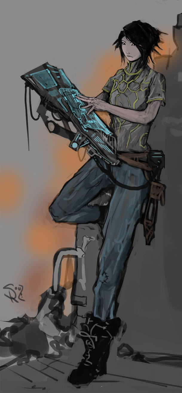 Shadowrun Decker by Halycon450 on DeviantArt