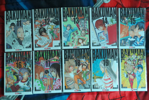 Bakuman Manga Tomo 11-20