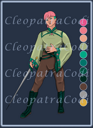 (Open Auction) #006 Half-Elf Fighter Adopt