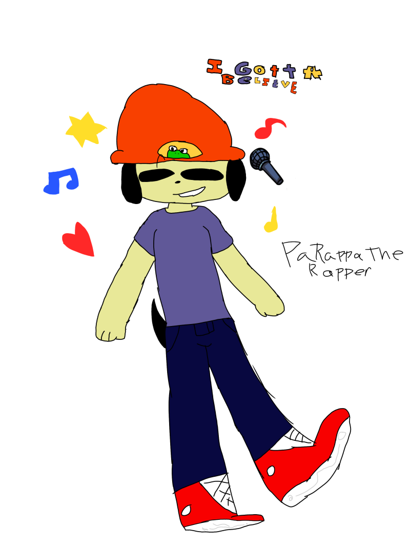 PaRappa the Rapper by LuigiStar445 on DeviantArt