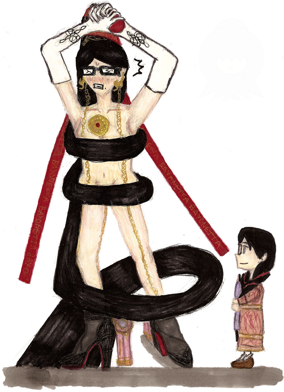 Bayonetta and Cereza