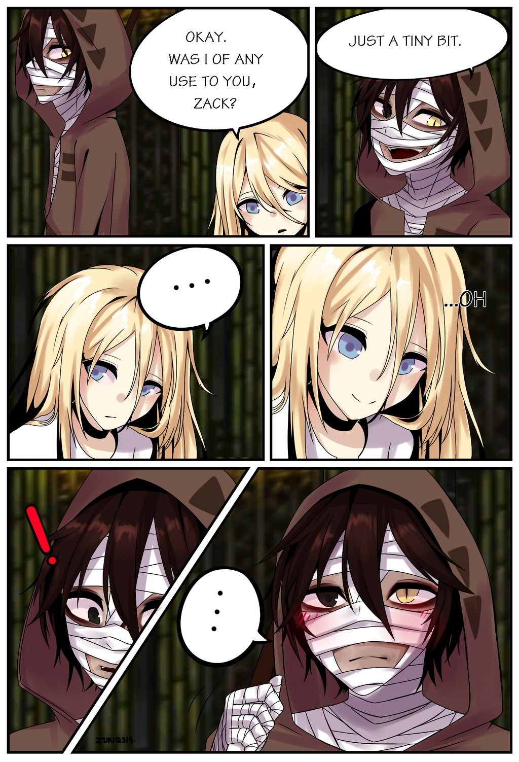 pix Zack X Rachel Comic aod zack x ray moment by zukiq314 on