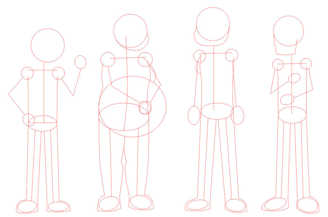Stick Figure Many Roles Character Stick Figures by Jethro-Y on DeviantArt