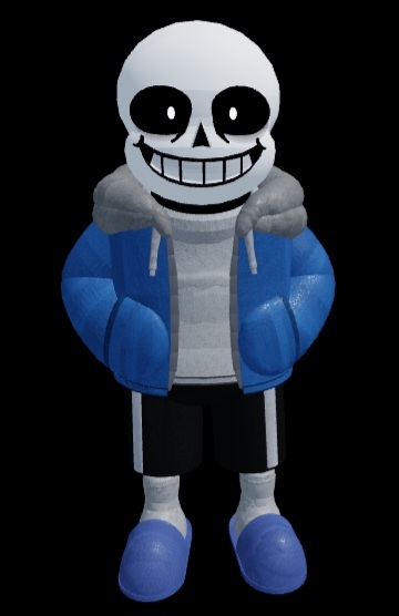 New sans model. by AyKrane on DeviantArt