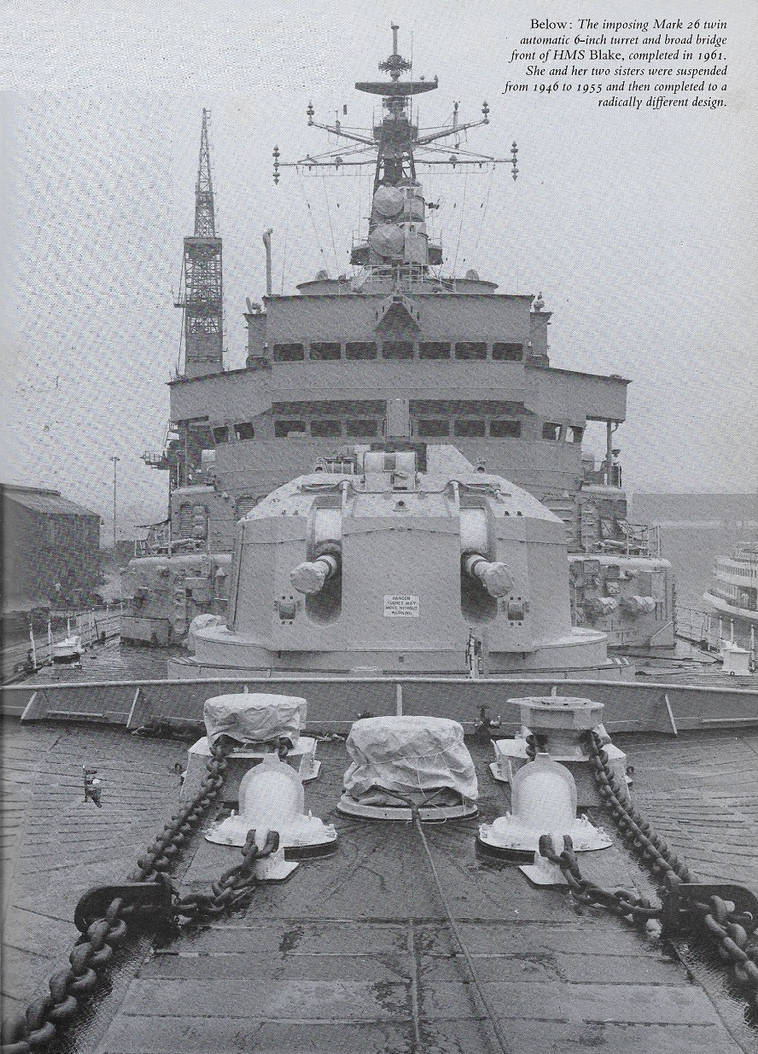 Hms Blake Ras HMS Blake as completed 1961 by ZMichaelr2a on DeviantArt