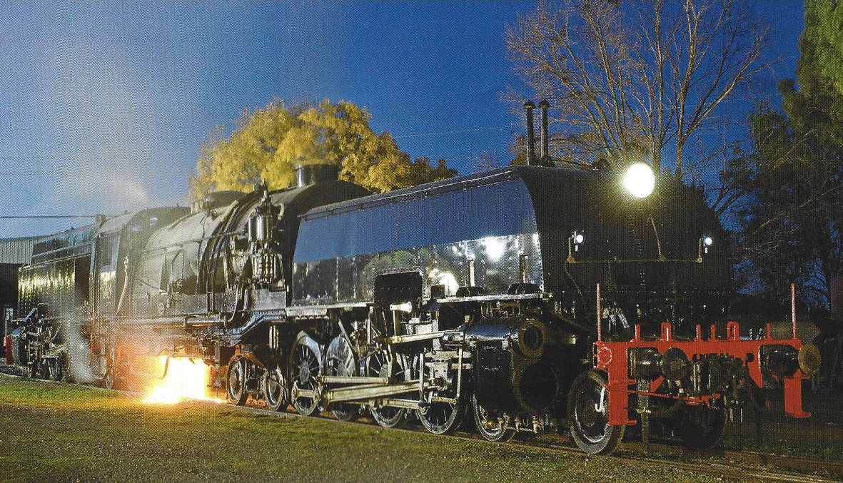 Heritage Steam loco Beyer-Garratt 6029 by ZMichaelr2a on DeviantArt