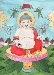 Cartman buddha