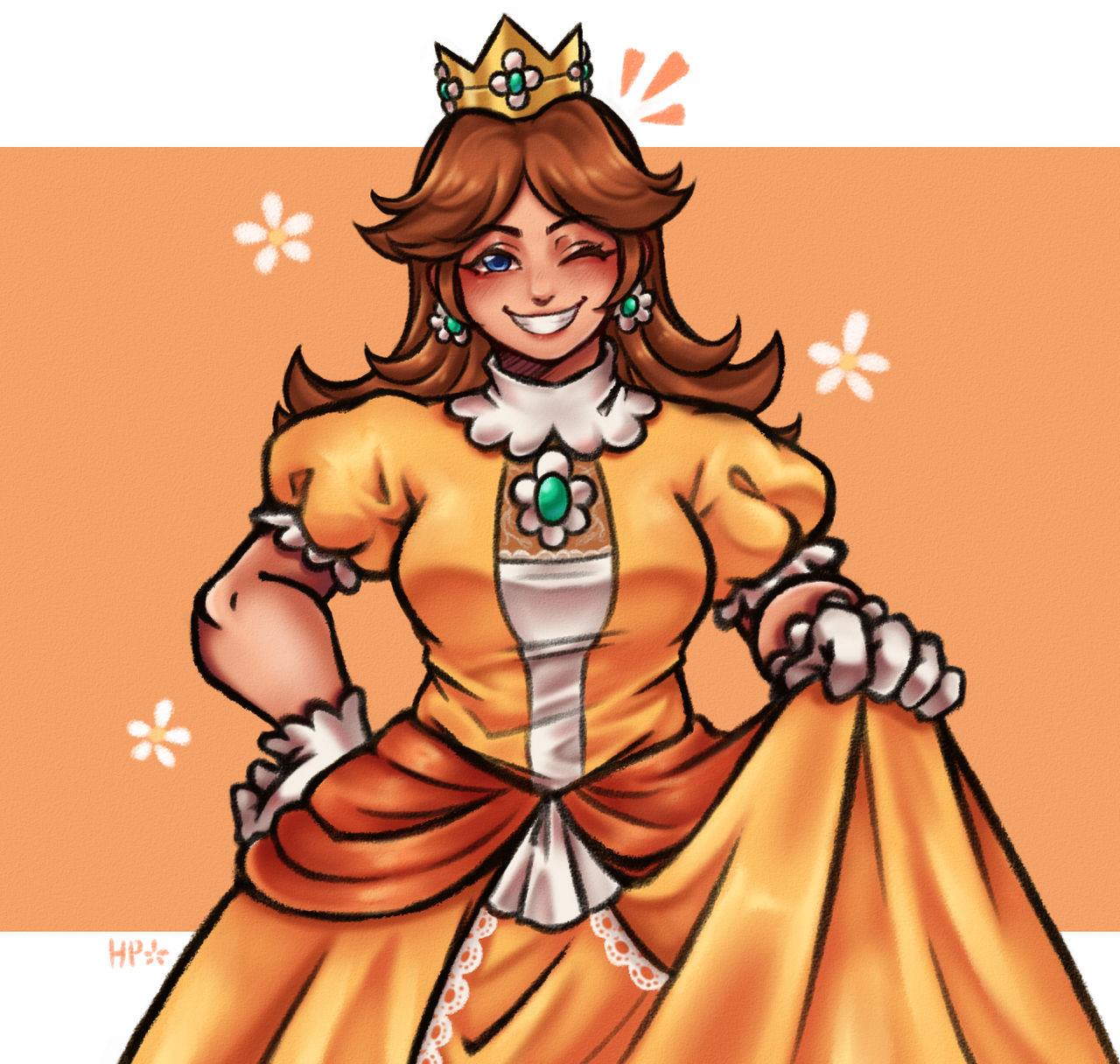 Daisy Fandom Princess Daisy by hanapong on DeviantArt