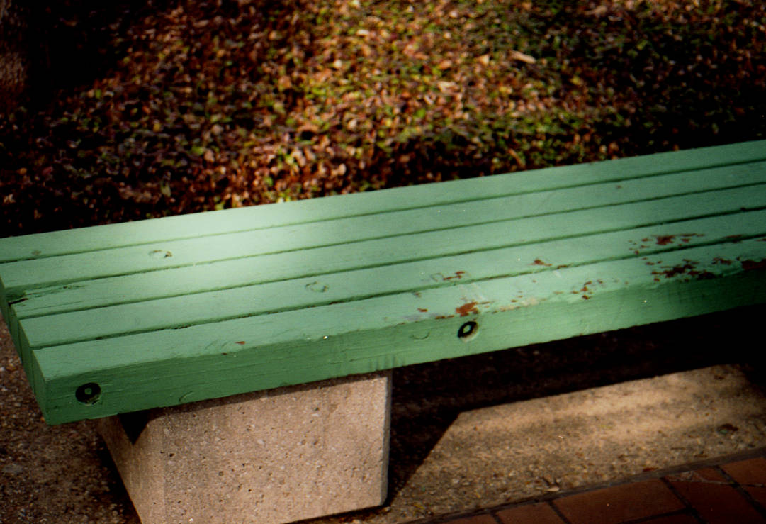 Shady Bench by newtkeeper on DeviantArt