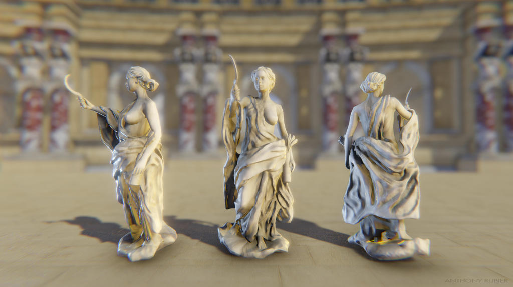 Statues of the Opera Imaginaire 1 by AnthonyRubier on DeviantArt