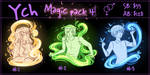 [CLOSE] YCH: Magic pack #4 by NeroKim