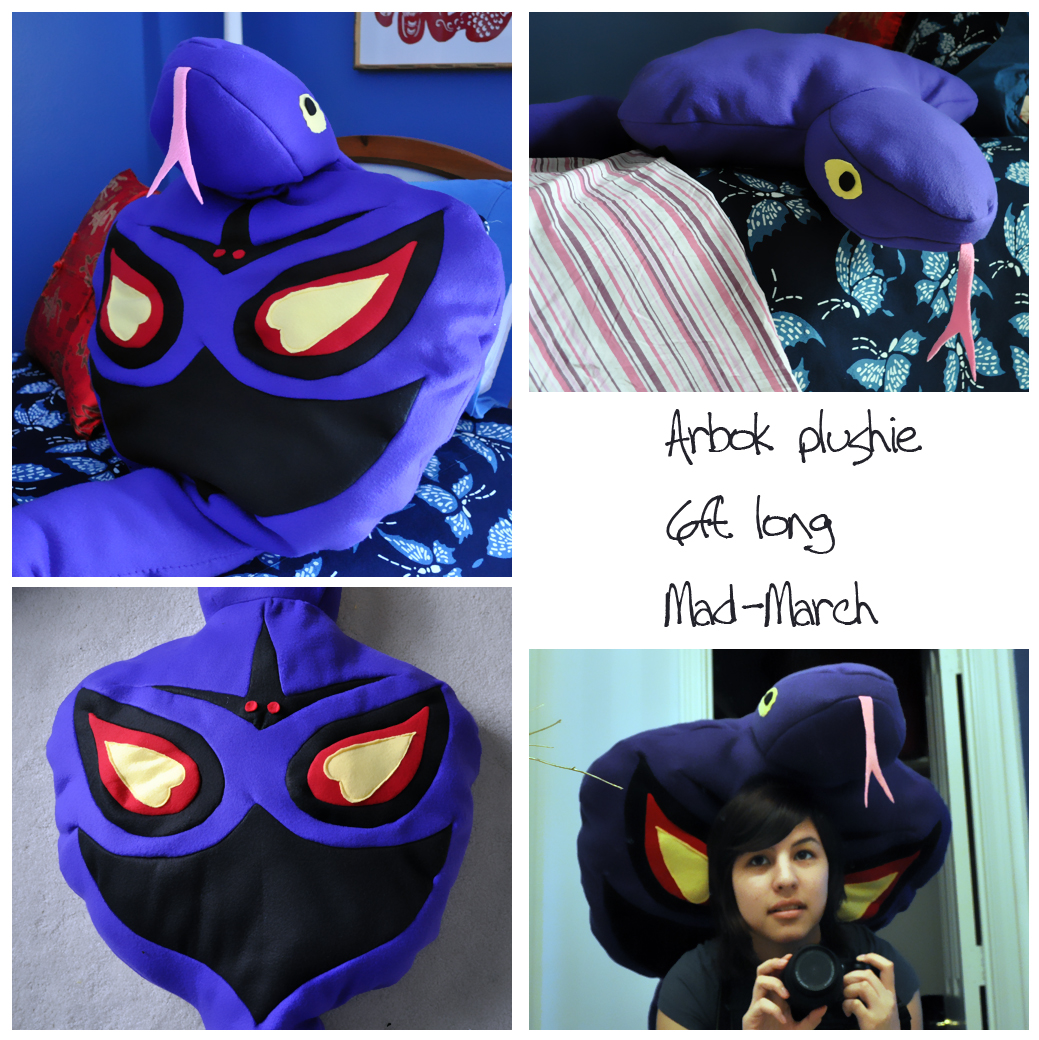 HUGE ARBOK PLUSHIE