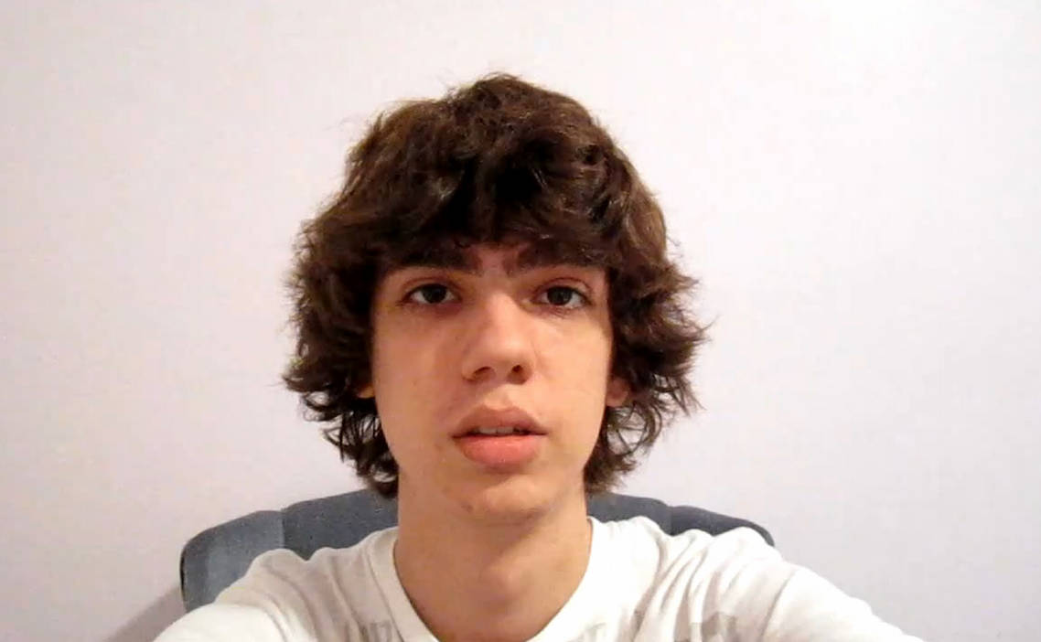 Funny ruffled hair boy by LiviuSquinky on DeviantArt