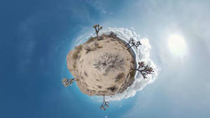 360 degree Desert planet